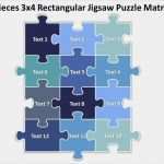 Powerpoint Vorlage Puzzle Bewundernswert 12 Pieces 3x4 Rectangular Jigsaw Puzzle Matrix Powerpoint