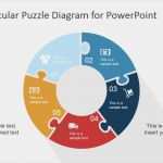Powerpoint Vorlage Puzzle Erstaunlich 5 Step Circular Puzzle Diagram Template for Powerpoint