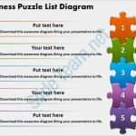 Powerpoint Vorlage Puzzle Erstaunlich Business Puzzle List Diagarm Powerpoint Templates Ppt