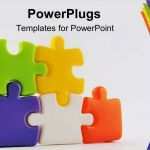 Powerpoint Vorlage Puzzle Wunderbar Powerpoint Template Colorful Puzzle Pieces 7708
