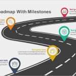 Powerpoint Vorlage Roadmap Genial Timeline Roadmap with Milestones Keynote and Powerpoint