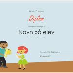 Powerpoint Vorlage Urkunde Erstaunlich Diplom Barneskoleelever