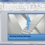 Powerpoint Vorlagen Microsoft Neu Animated Steps to Success Powerpoint Template