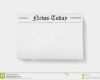 Powerpoint Zeitung Vorlage Inspiration News today with Blank Space Stock Graphy Image