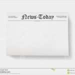 Powerpoint Zeitung Vorlage Inspiration News today with Blank Space Stock Graphy Image