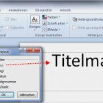 Pp Präsentation Vorlagen Erstaunlich Powerpoint 2010 – Folienmaster Erstellen