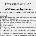 Ppap Level 3 Vorlage Bewundernswert Ppap