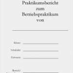 Praktikumsbericht Deckblatt Vorlage Großartig Deckblatt Praktikumsbericht Zum Betriebspraktikum Von Pdf