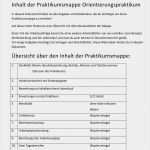 Praktikumsbericht Krankenhaus Vorlage Gut Inhalt Der Praktikumsmappe orientierungspraktikum