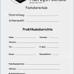 Praktikumsbericht Vorlage Schule 9 Klasse Deckblatt Genial 11 Deckblätter Schule