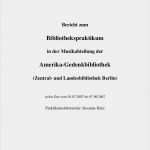 Praktikumsbericht Vorlage Schule 9 Klasse Hauptschule Schön Praktikumsbericht Amerika Gedenk Bibliothek