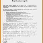 Praktikumsbescheinigung Schülerpraktikum Vorlage Gut 21 Praktikumszeugnis Muster