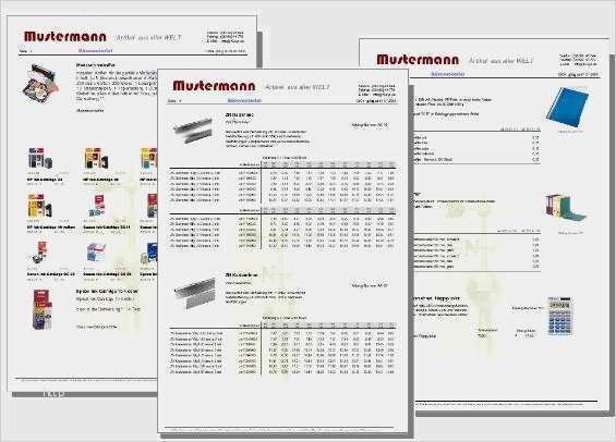 KL KatGen der Katalog und Preislistengenerator kl KatGen08