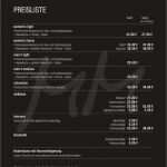 Preisliste Friseur Vorlage Angenehm Monique Müller