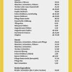 Preisliste Friseur Vorlage Neu Friseur Dos Santos Preisliste