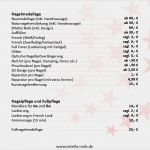 Preisliste Nagelstudio Vorlage Beste Nagelstudio Estella In Weil Am Rhein