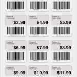 Preisschilder Vorlagen Word Schönste Barcode Etikett Labeljoy