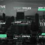 Premiere Pro Titel Vorlagen Einzigartig 18 Light Titles V2 Premiere Pro Templates
