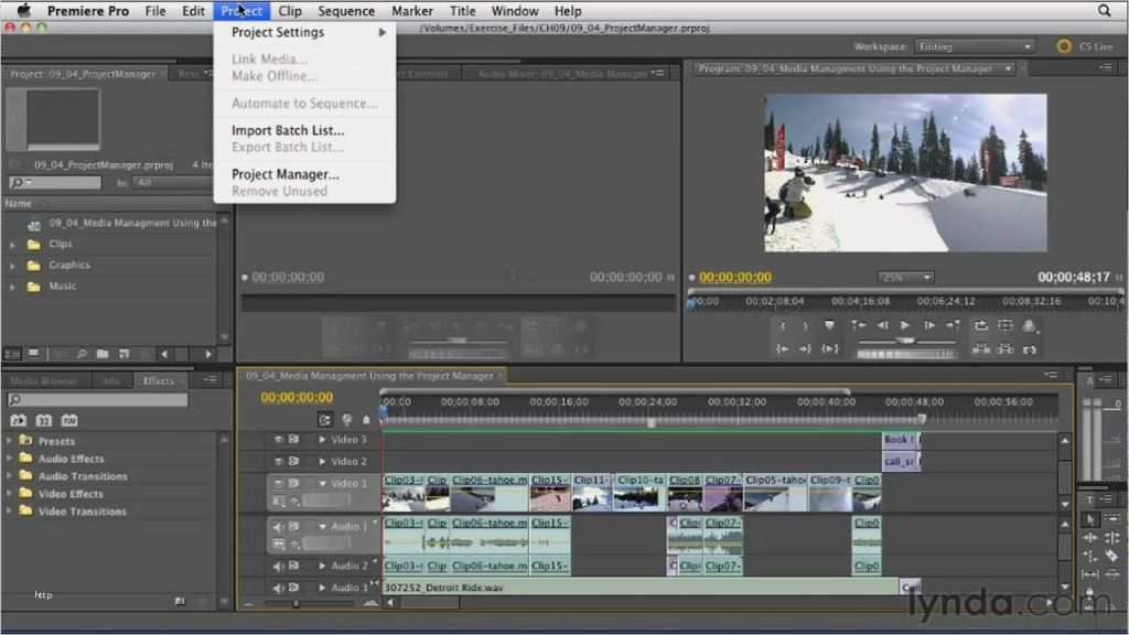 Premiere Pro Vorlagen Angenehm How to Use Premiere Pro S Project Manager