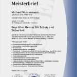 Presseausweis Vorlage Einzigartig Ihk Werkschutzmeister §34a Gewo Kaufen