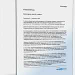 Pressemitteilung Muster Vorlage Erstaunlich Pressemitteilung Firmenjubiläum Werbeagentur Muster Zum