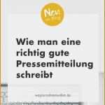 Pressemitteilung Schreiben Vorlage Beste 15 Pressemitteilung Aufbau