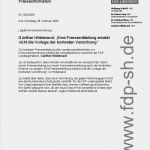 Pressemitteilung Verfassen Vorlage Elegant Landtag Sh Günther Hildebrand "eine Pressemitteilung