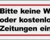 Pressespiegel Erstellen Vorlage Schönste 10x Bitte Keine Werbung Oder Kostenlose Zeitungen