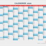 Printation Vorlage Wunderbar Calendrier Annuel Année 2020 Version Vierge Calenweb