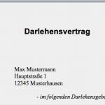 Privat Vertrag Vorlage Elegant [download] Darlehensvertrag Word Vorlage Einfach