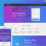 Privatdarlehen Vorlage Fabelhaft Landing Page Template Für Finanzberater