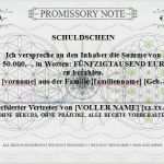 Privatdarlehen Vorlage Süß Fein Vorlage Schuldschein Zeitgenössisch