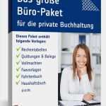 Private Rentenversicherung Kündigen Vorlage Best Of Das Große Büro Paket Für Private Buchhaltung • De