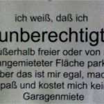 Privatparkplatz Zettel Vorlage Bewundernswert Dieser Münchner Erklärt Sein Falschparken Mit Einem