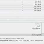 Privatrechnung Vorlage Word Angenehm Rechnungen Mit Excel Erstellen Rechnung Vorlag Rechnungen