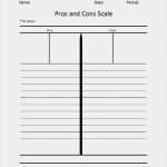 Pro Und Contra Liste Beziehung Vorlage Schön 27 Printable Pros and Cons Lists Charts Templates