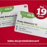 Probe Bahncard Kündigen Vorlage Süß News Deutsche Bahn Startet Kampagne Für Probe Bahncard 25