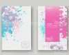 Produkt Flyer Vorlage Cool Pastell Rosa Cyan Explosion Farbe Splatter Künstlerische