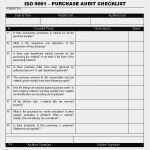 Produktaudit Checkliste Vorlage Cool Internal Quality Management System Audit Checklist iso