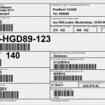 Produktaudit Nach Vda 6.5 Vorlage Inspiration Drucken Vda Label Etiketten Nach Verschiedenen Standards