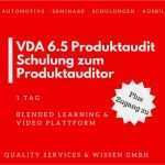 Produktaudit Vda 6.5 Vorlage Erstaunlich Vda 6 5 Produktaudit – Produktauditor Schulung