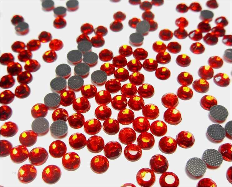 Produktetiketten Vorlagen Beste Hotfix Strasssteine Rot Feuerrot 6mm Glas Strass Aaa