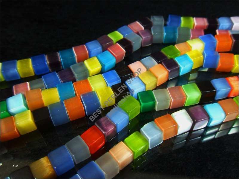 Produktetiketten Vorlagen Großartig 60 Katzenauge Perlen WÜrfel 6mm Mehrfarbig Glas Kette