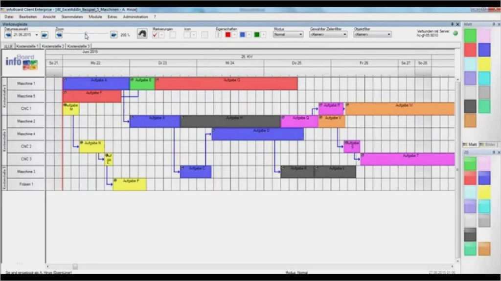 Produktionsplanung Excel Vorlage Kostenlos Genial Infoboard Einfacher Excel Import