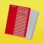 Produktkatalog Vorlage Cool Register & Trennblätter Herlitz
