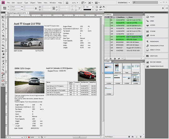 Produktkatalog Vorlage Fabelhaft Adobe Indesign Kataloge Automatisch Aktualisieren Mit