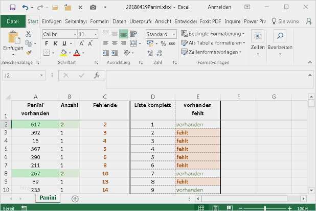 Produktkonfigurator Excel Vorlage Cool Fussball Wm 2018 Excel Für Fussballbildchen Sammler