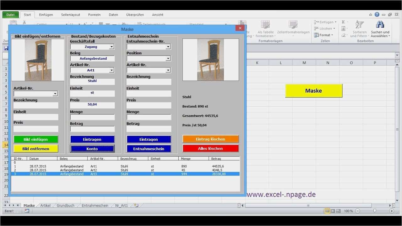 Produktkonfigurator Excel Vorlage Genial 18 Lager Programm Mit Bildern In Excel Selber Erstellen