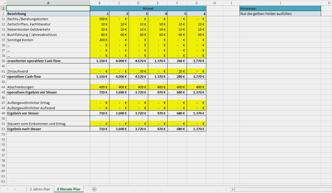 Produktlebenszyklus Excel Vorlage Bewundernswert Excel Vorlage Rentabilitätsplanung Kostenlose Vorlage
