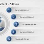 Produktpräsentation Vorlage Elegant Table Of Content Slides for Powerpoint Slidemodel